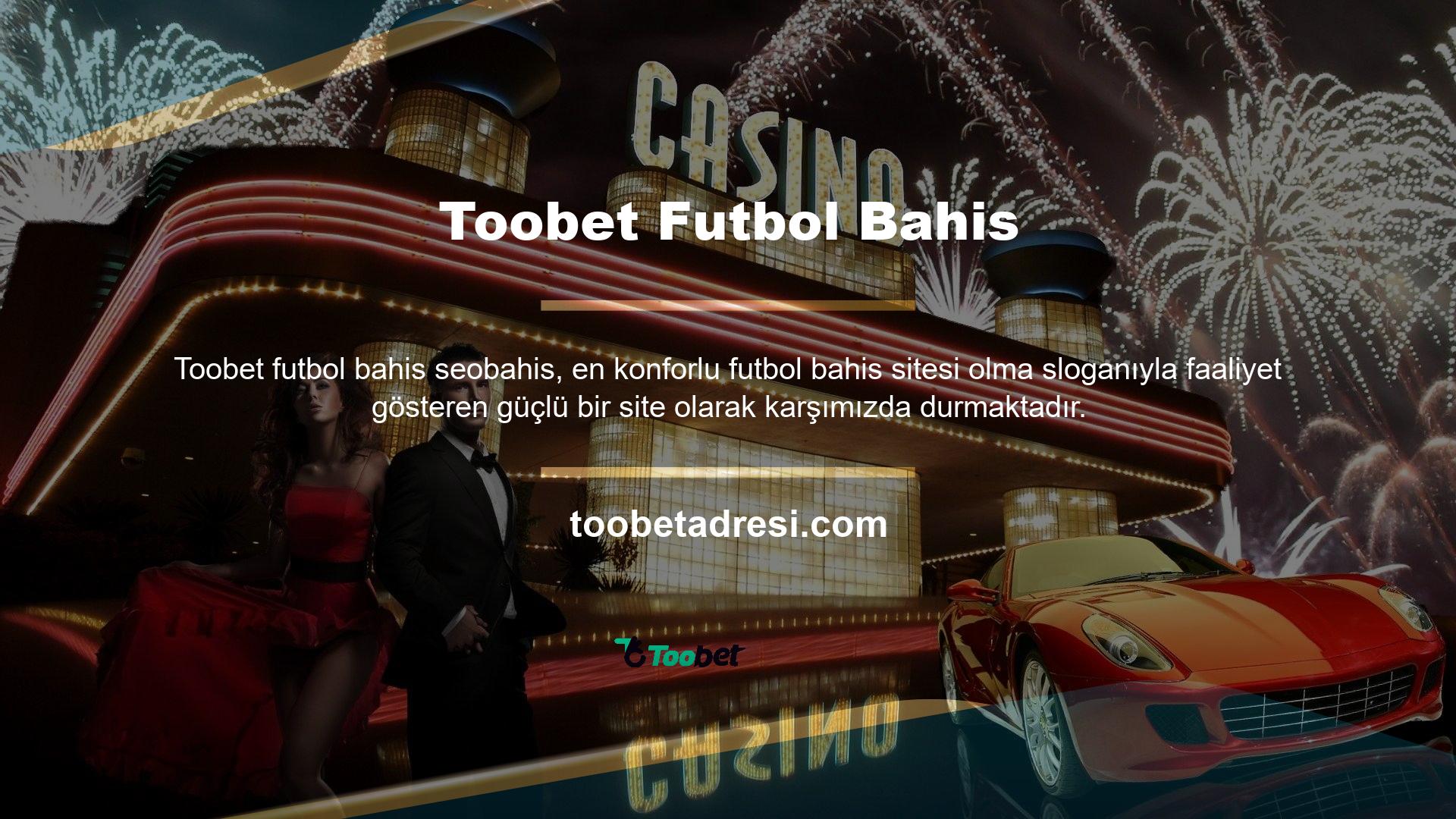 Web sitesinin futbol bölümünde sunulan seçenekler maç öncesi spor bahisleri ve canlı bahis olmak üzere iki bölüme ayrılmaktadır